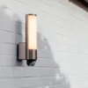 Lutec Leda LED Outdoor Wall Light With PIR Motion Sensor - Stainless Steel -Home Lighting 13950209 7194993071626505