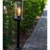 Lutec Flair E27 Outdoor Bollard Light - Black 1 Lutec Flair E27 Outdoor Bollard Light - Black -Home Lighting 13950211 4194993071696516