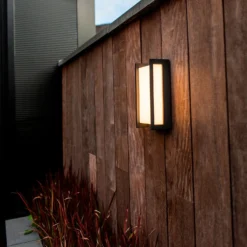 Lutec Qubo RGB LED Outdoor Wall Light With Lutec Connect Technology - Anthracite -Home Lighting 13950214 1314993071536160