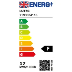 Lutec Qubo LED Outdoor Bollard Light With PIR Motion Sensor - Anthracite -Home Lighting 13950216 3045028908400072