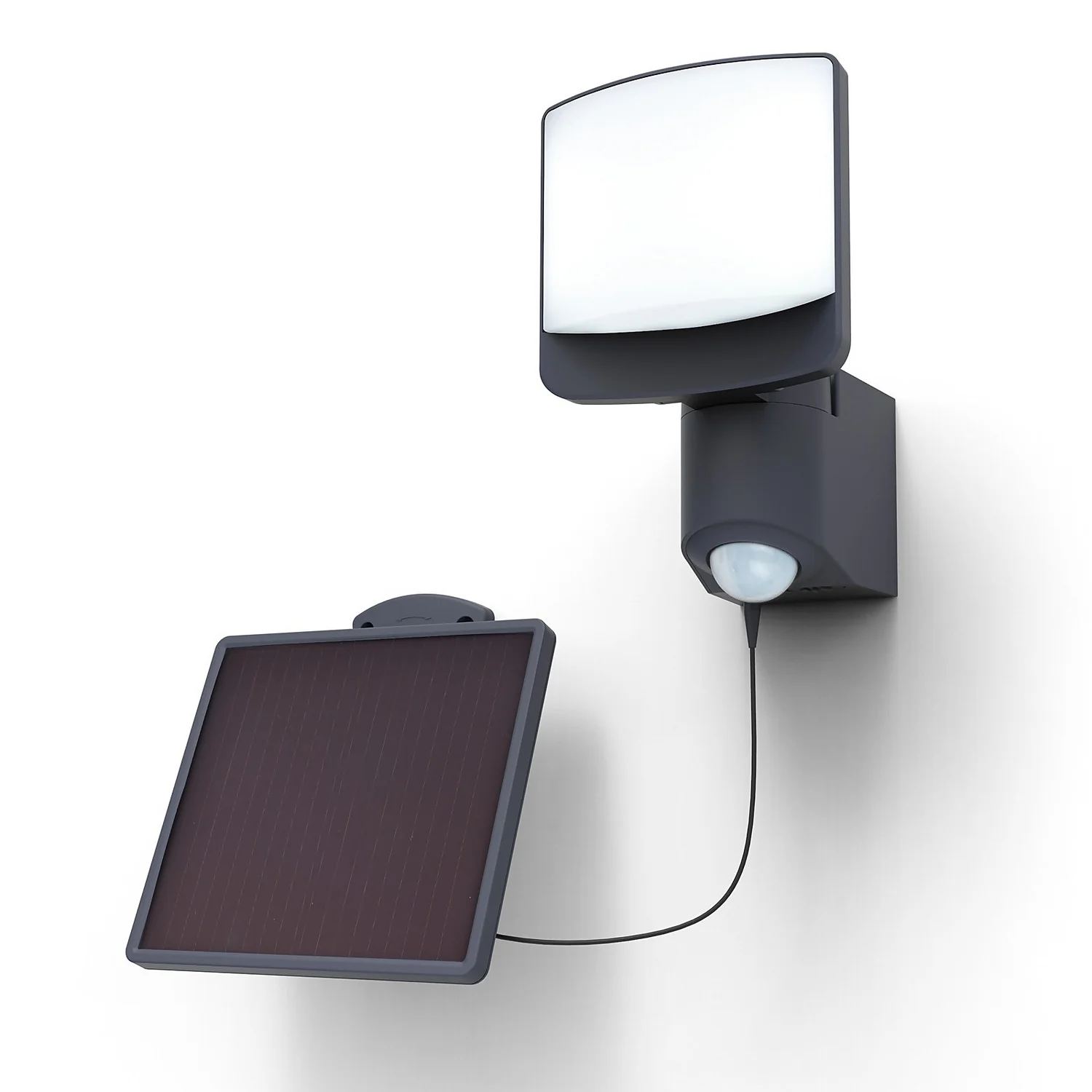 Lutec Sunshine Solar Powered LED Floodlight - Anthracite 4 Lutec Sunshine Solar Powered LED Floodlight - Anthracite - Image 2