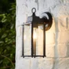 Ceres Outdoor Lantern Wall Light - Black -Home Lighting 13956094 2124995190037382