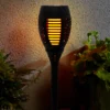 Homebase Edit Black Solar Flame Effect Torch -Home Lighting 13965913 7105002424351715