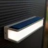 Lutec Doblo Solar Powered LED Wall Light - Anthracite -Home Lighting 13971737 5824993071422811