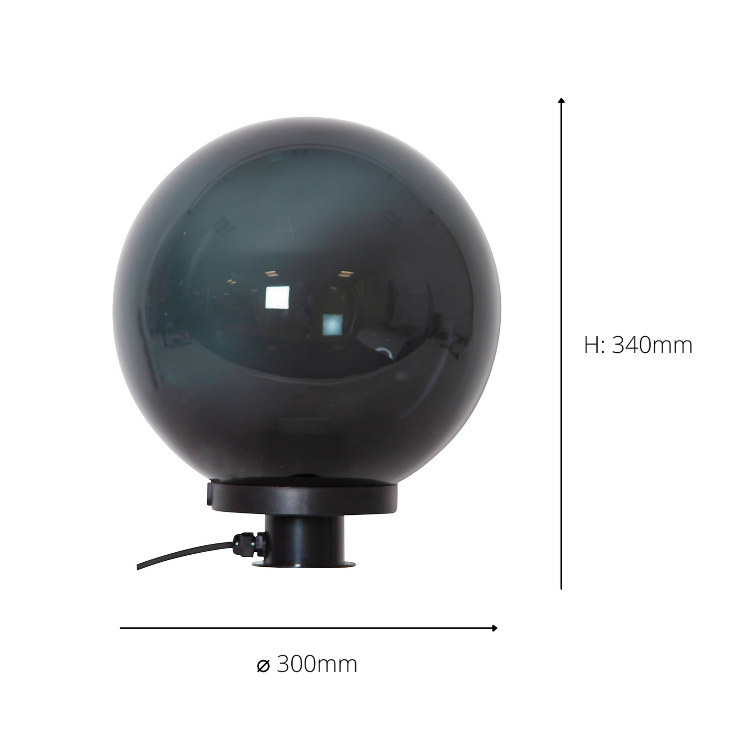 Eglo Monterollo Outdoor Light - 34cm 5 Eglo Monterollo Outdoor Light - 34cm - Image 3