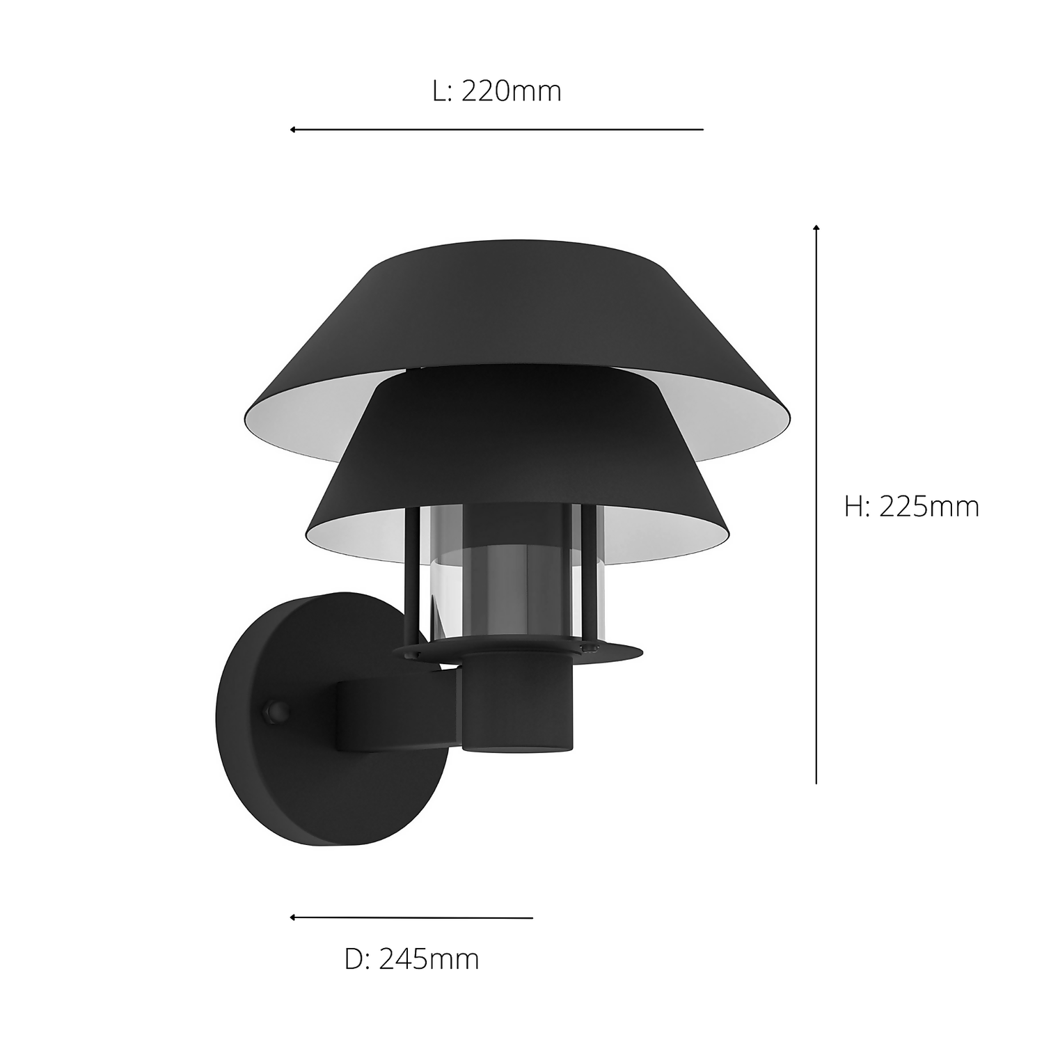 Eglo Chiappera Outdoor Wall Light 5 Eglo Chiappera Outdoor Wall Light - Image 3