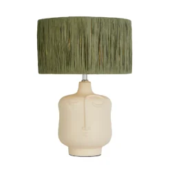 Face Table Lamp - Sage -Home Lighting 14232791 4385020297734345