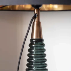 Fearn Table Lamp - Teal -Home Lighting 14301809 1025038438048572