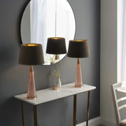 Fearn Table Lamp - Pink 15 Fearn Table Lamp - Pink -Home Lighting 14301811 6655038438539456