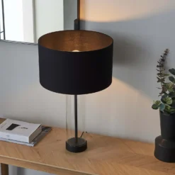 Gills Table Lamp - Black 13 Gills Table Lamp - Black -Home Lighting 14301814 4075038438465752