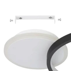 Eglo Gafares Connect Smart Flush Ceiling Light - Black -Home Lighting 14302966 1555038223849259