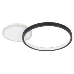 Eglo Gafares Connect Smart Flush Ceiling Light - Black -Home Lighting 14302966 1795038223775096