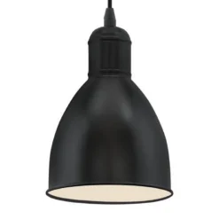 Eglo Priddy Pendant Ceiling Light - Black -Home Lighting 14302969 5075038223672232