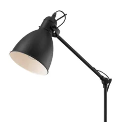 Eglo Priddy Floor Lamp - Black -Home Lighting 14302972 7635038224332238