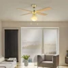 Eglo Fortaleza Ceiling Fan With Light - Bronze & Wood -Home Lighting 14742122 7735052700119849