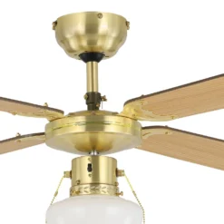Eglo Fortaleza Ceiling Fan With Light - Bronze & Wood 11 Eglo Fortaleza Ceiling Fan With Light - Bronze & Wood -Home Lighting 14742122 9065052700423317